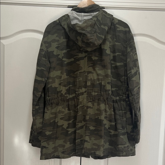 NWT Universal Thread Camouflage Hooded Cinch Waist Utility Jacket, size XL - Picture 5 of 5
